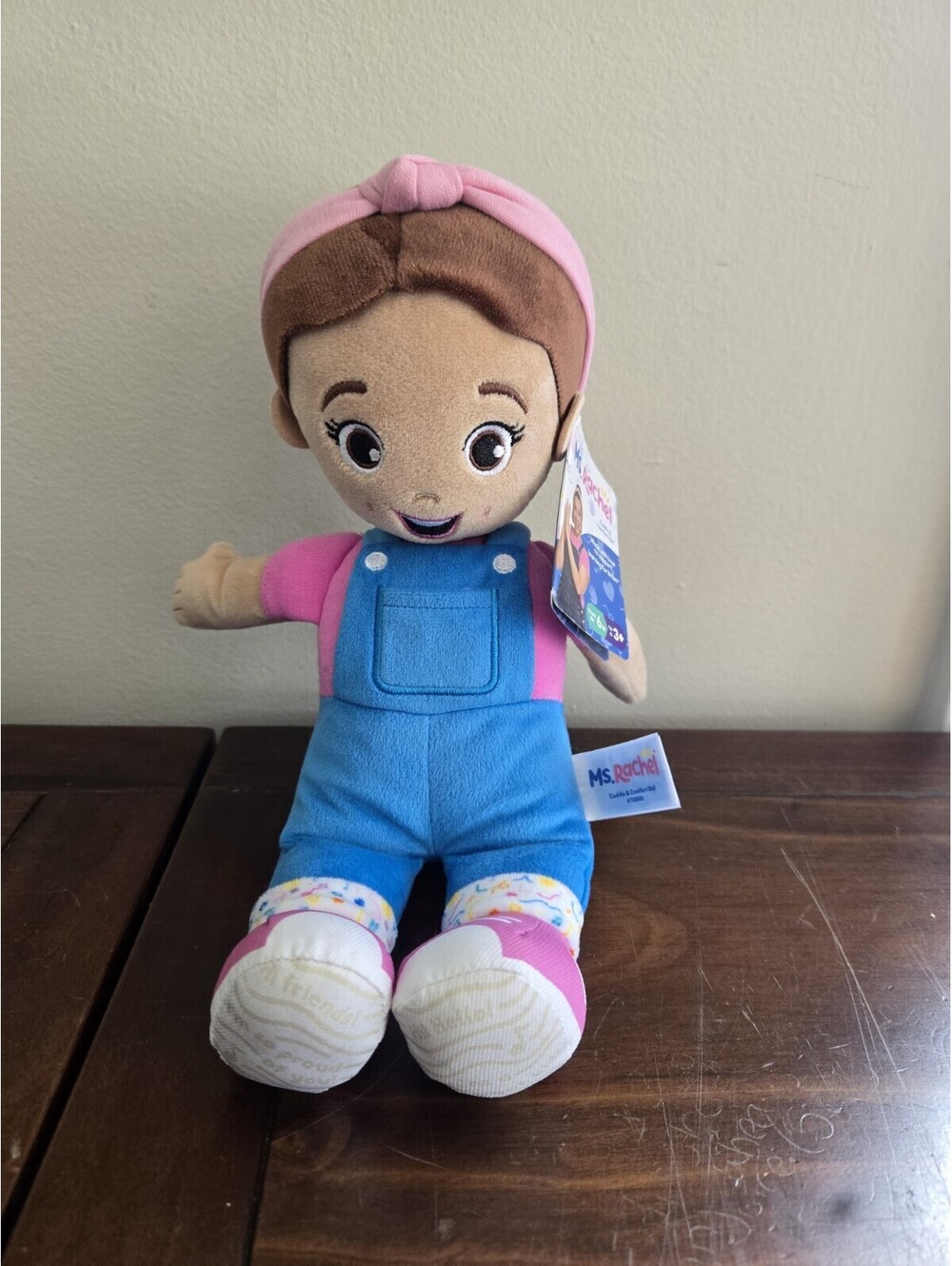 Ms. Rachel Cuddle and Comfort Doll Lovey Plush 11" NEW